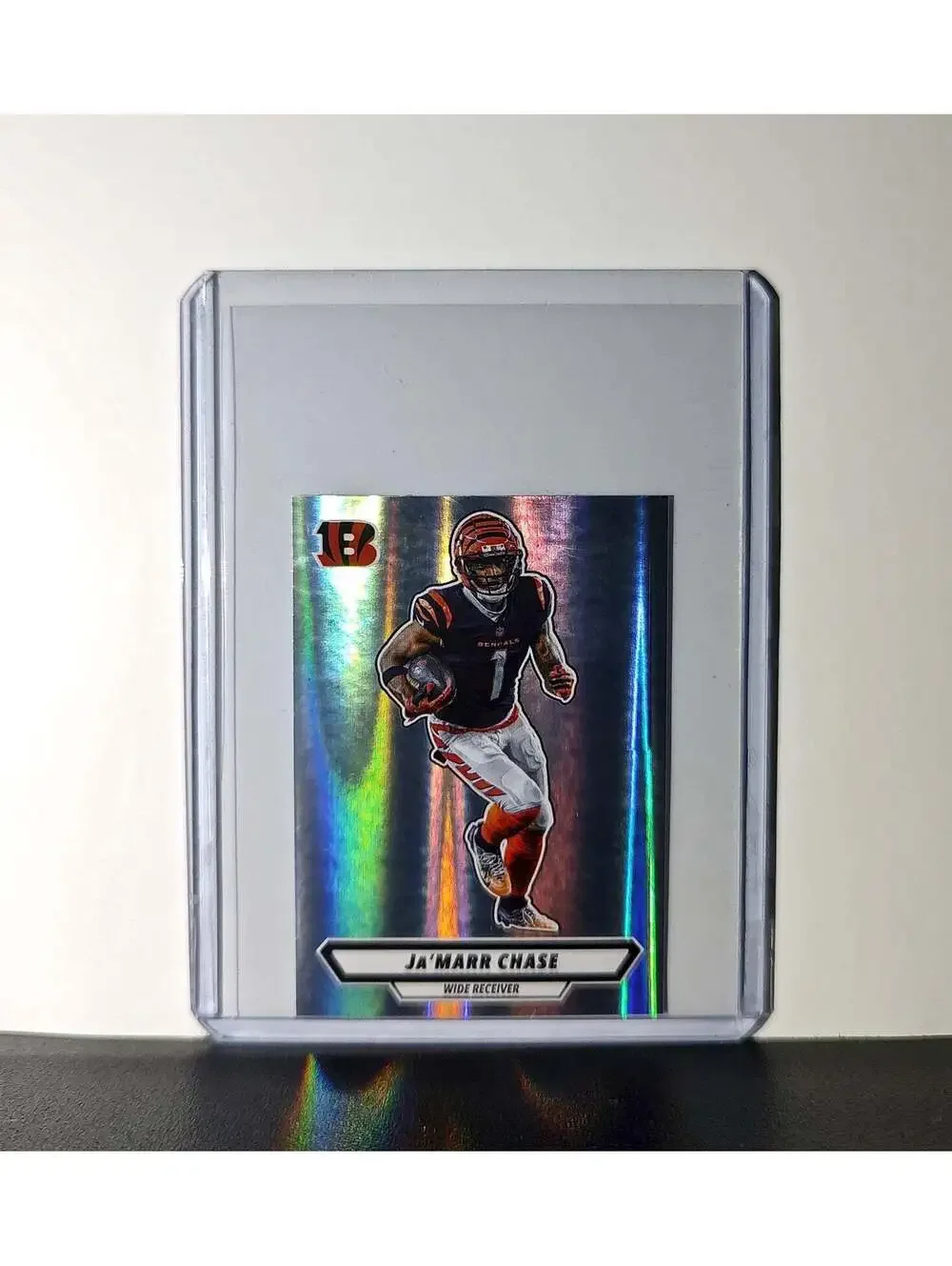 Ja'Marr Chase 2025 Panini NFL #123 Foil Sticker Bengals